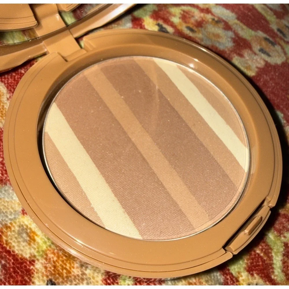 Belle Beauty Kim Gravel Bronzabelle TUSCAN SUN Bronzer Highlighter Compact‎ NEW